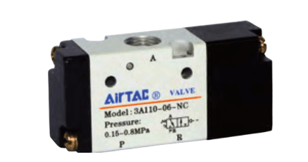 3A100 air-pilot valve product from official English catalogue