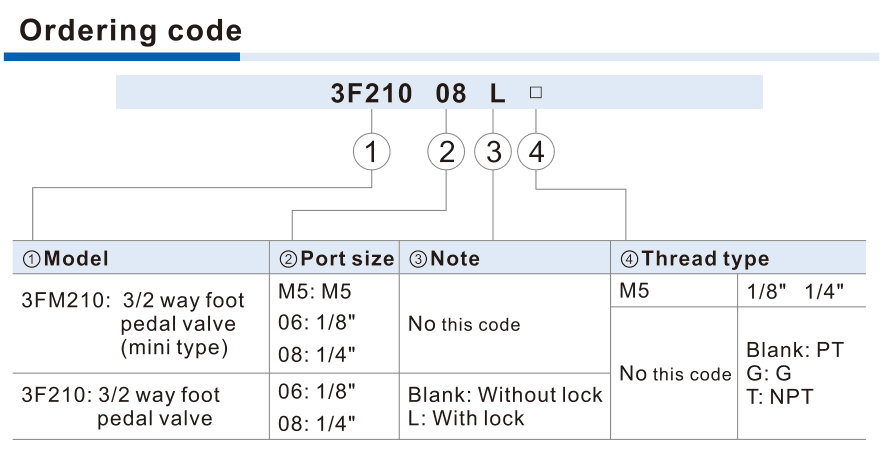 3F3FM port lock and thread ordering codes