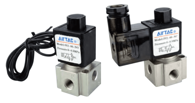 3V2 direct-acting solenoid valves