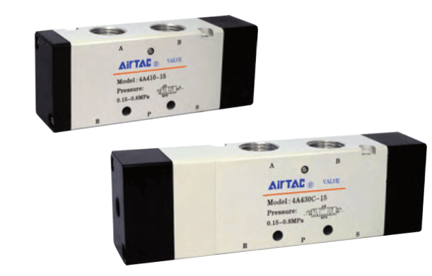 4A400 air-pilot valves