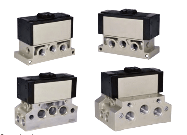 EAV200/300/400/600 ISO air-pilot valve product references