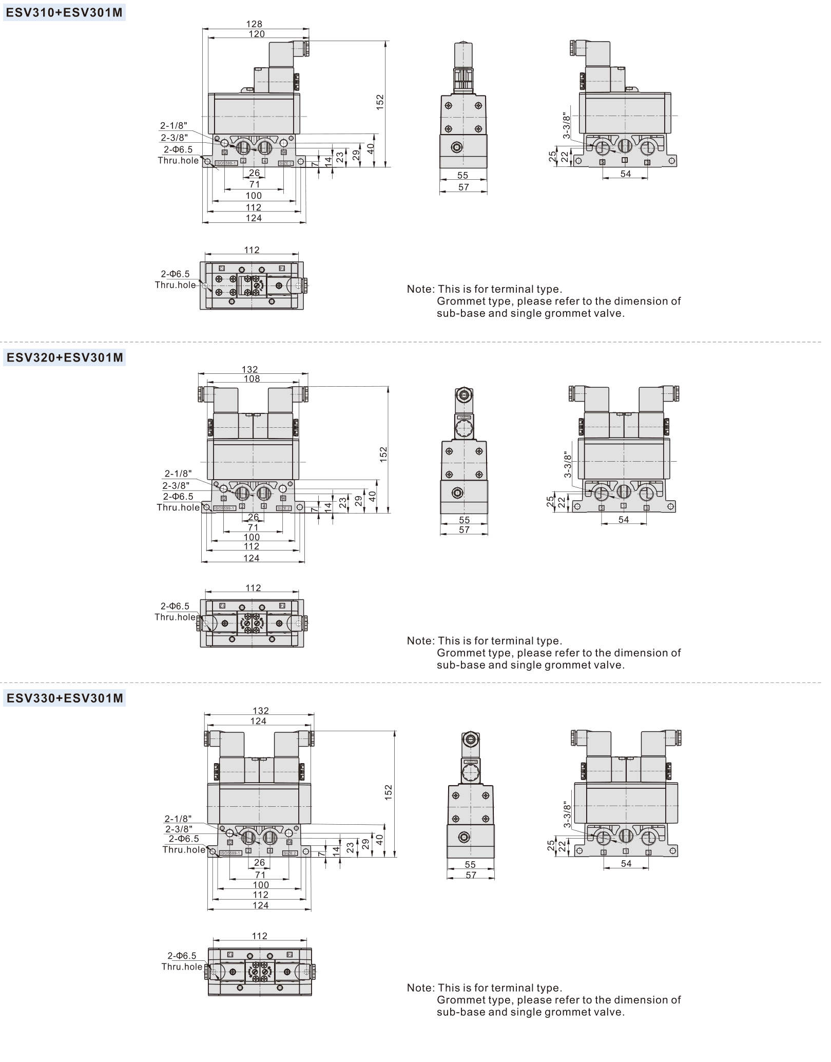 AirTAC ESV individual 300 assembly