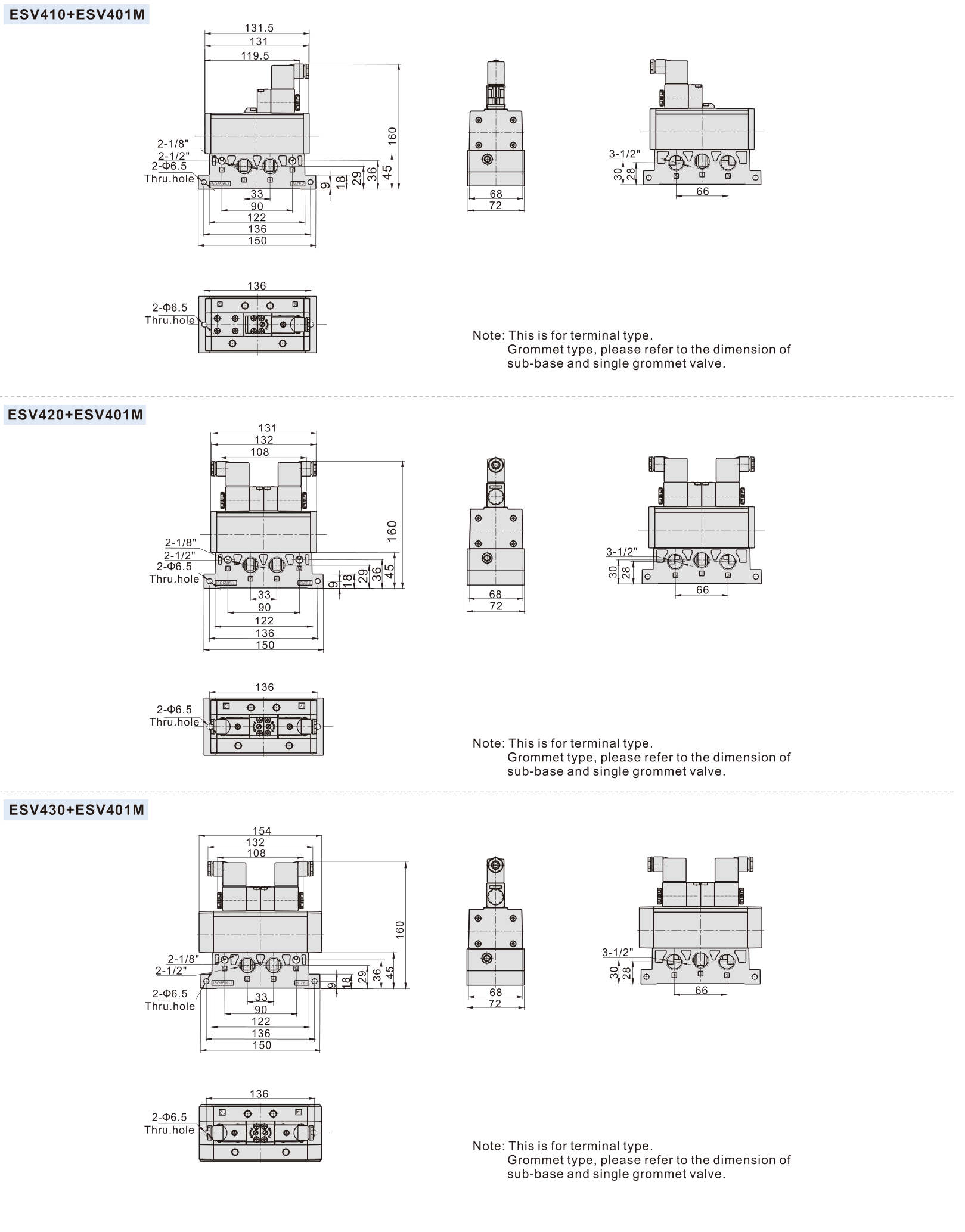 AirTAC ESV individual 400 assembly