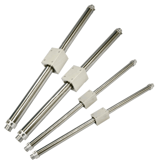 RMS magnetic rodless cylinder family product reference