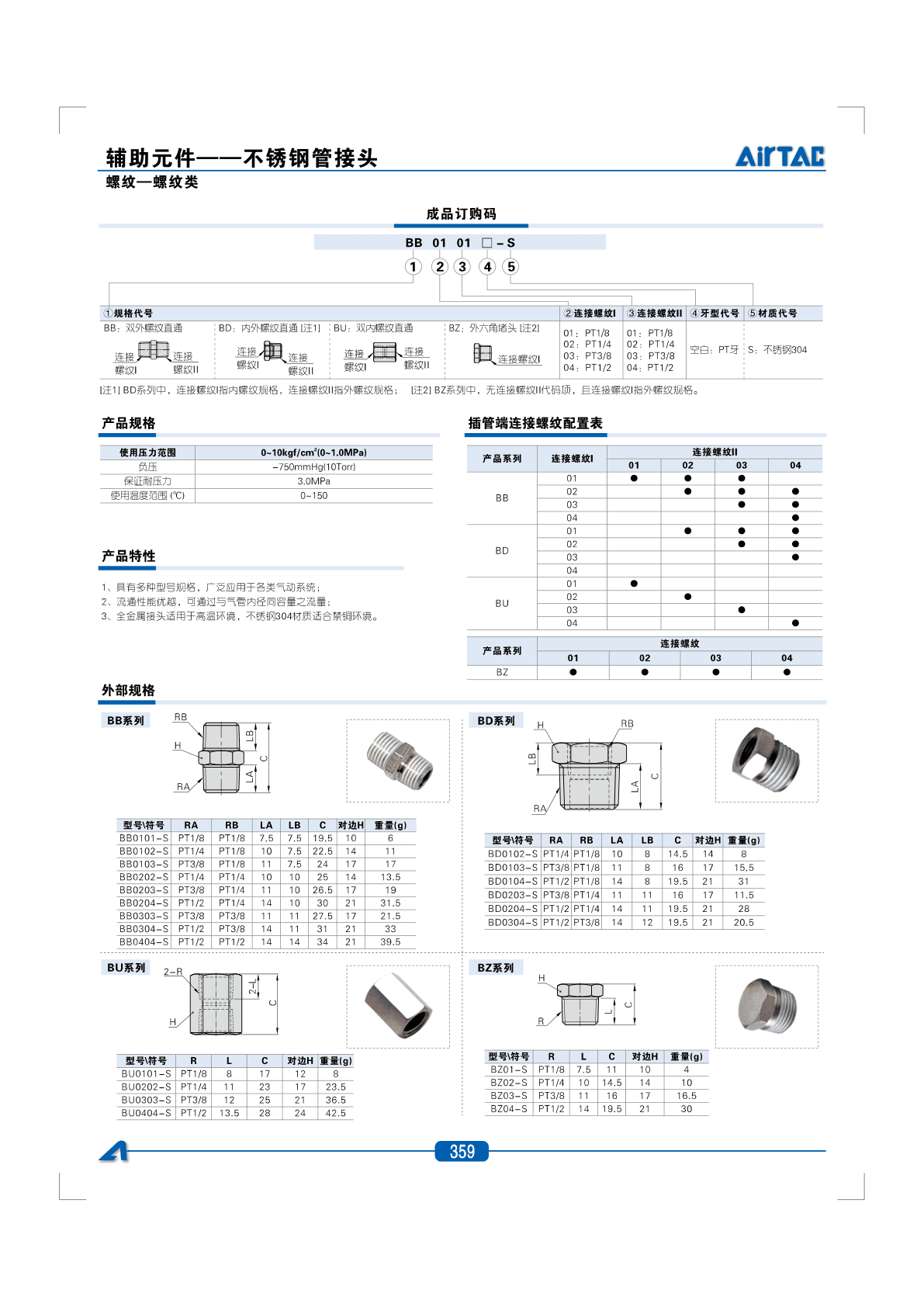 Stainless Steel Fittings