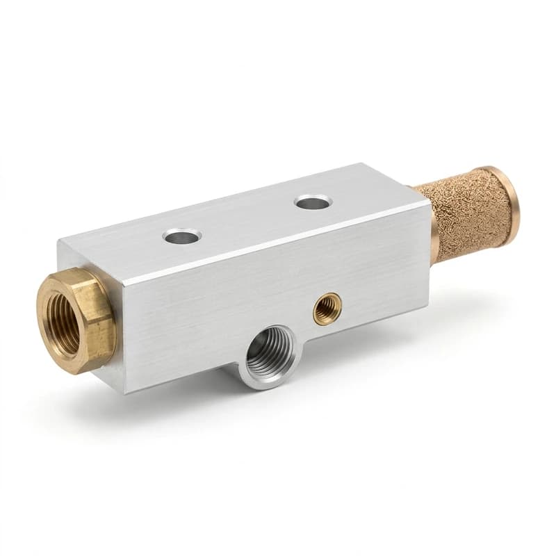 PneuPart CV inline vacuum ejector